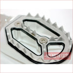 CNC SILVER Stainless Footpeg Foot Peg Rest Pedal FX208 CRF250 MX MOTORCYCLE BIKE Blygo