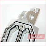 CNC SILVER Stainless Footpeg Foot Peg Rest Pedal FX208 CRF250 MX MOTORCYCLE BIKE Blygo