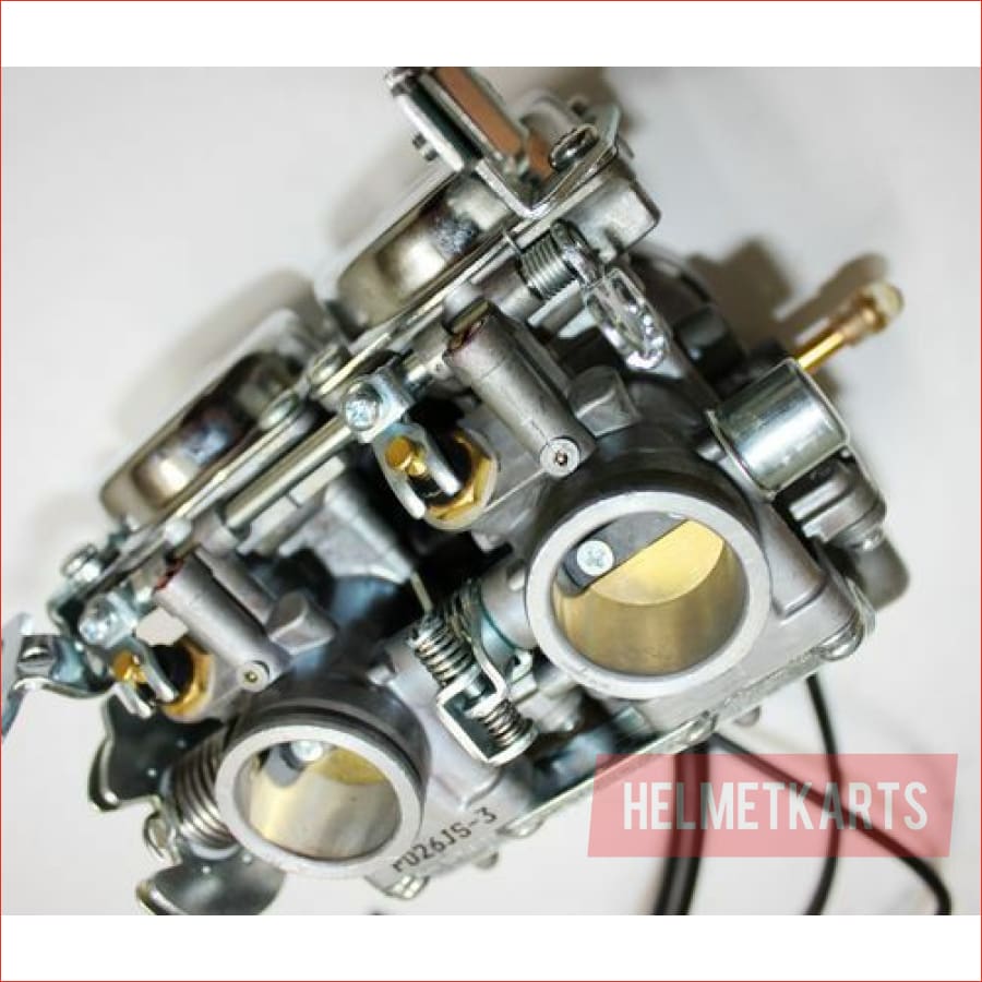 Double Twin Carb Carby Carburetor 250cc 300cc Farm Quad Dirt Bike ATV Dune Buggy Blygo