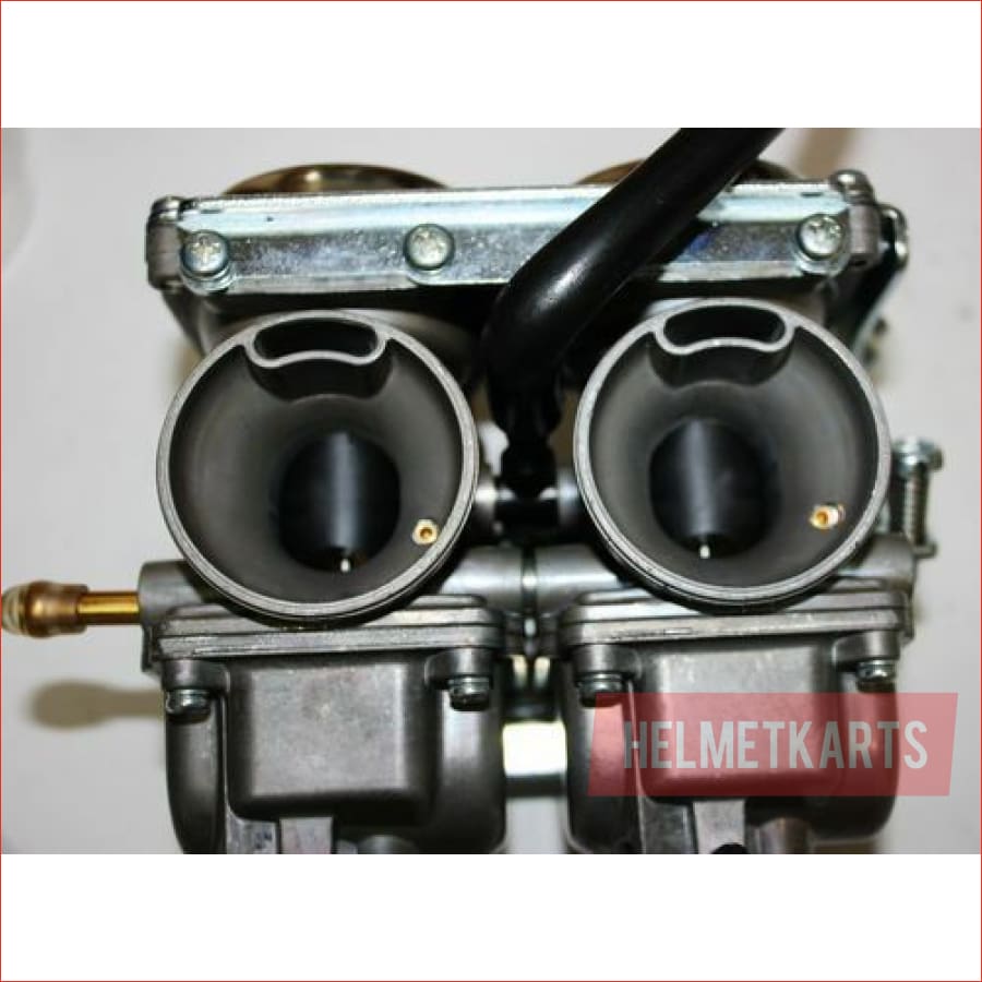 Double Twin Carb Carby Carburetor 250cc 300cc Farm Quad Dirt Bike ATV Dune Buggy Blygo
