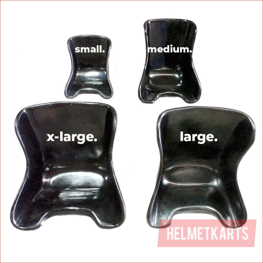 Fibreglass bucket seat (various sizes) - Helmetkarts