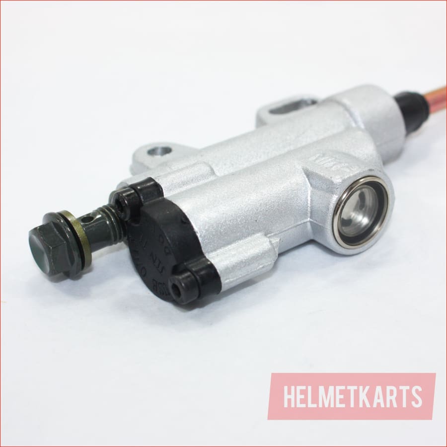 SILVER 10mm Banjo Bolt Rear Hydraulic Brake Master Cylinder PIT Trail Dirt Bike Blygo