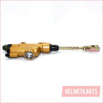 GOLD 8mm Banjo Back Rear Hydraulic Brake Master Cylinder PIT PRO Dirt Bike ATV Blygo