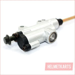 8mm Banjo Back Rear Hydraulic Brake Master Cylinder PIT PRO Dirt Bike ATV SILVER Blygo