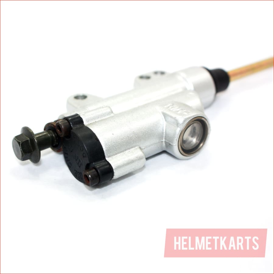 8mm Banjo Back Rear Hydraulic Brake Master Cylinder PIT PRO Dirt Bike ATV SILVER Blygo