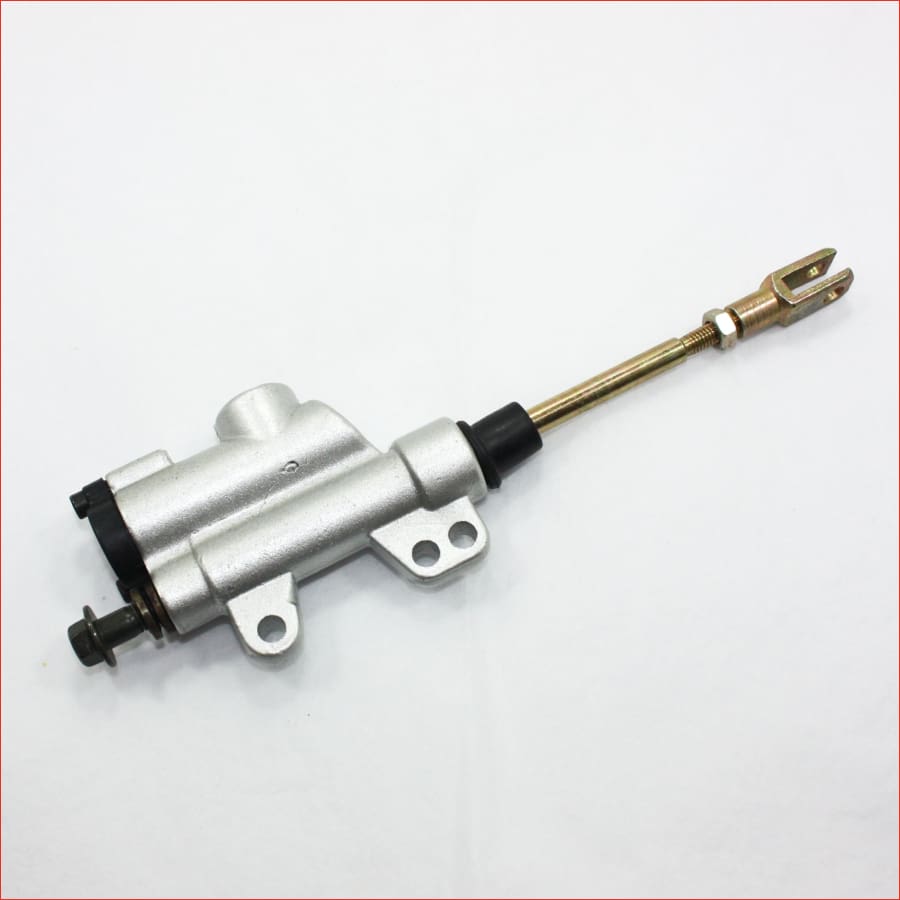 8mm Banjo Back Rear Hydraulic Brake Master Cylinder PIT PRO Dirt Bike ATV SILVER Blygo