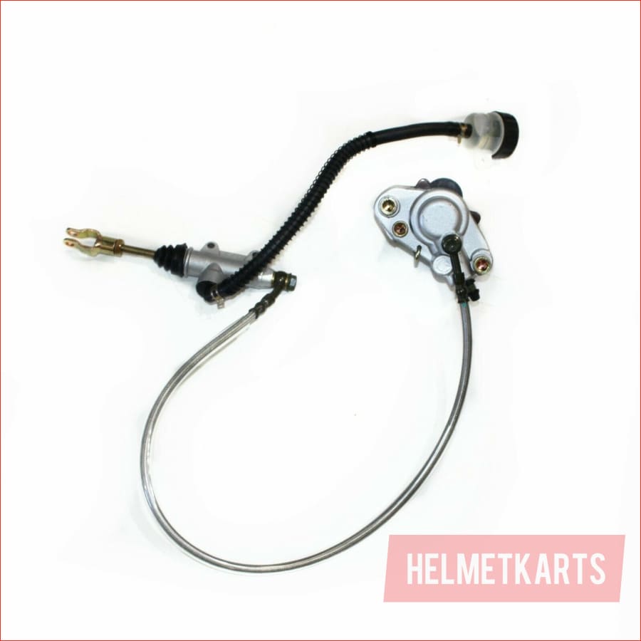 Hydraulic Rear Disc Brake Caliper System Pads 200 250cc 300cc Quad Dirt Bike ATV Blygo