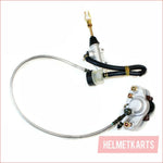 Hydraulic Rear Disc Brake Caliper System Pads 200 250cc 300cc Quad Dirt Bike ATV Blygo