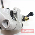 Hydraulic Rear Disc Brake Caliper Foot System + Pads 200cc 250cc Quad Dirt Bike ATV Blygo