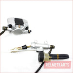Hydraulic Rear Disc Brake Caliper Foot System + Pads 200cc 250cc Quad Dirt Bike ATV Blygo
