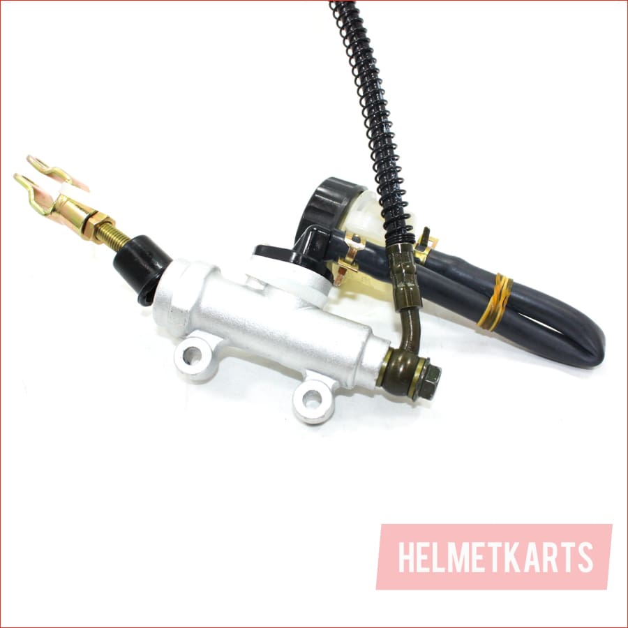 Hydraulic Rear Disc Brake Caliper Foot System + Pads 200cc 250cc Quad Dirt Bike ATV Blygo