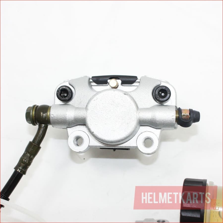 Hydraulic Rear Disc Brake Caliper Foot System + Pads 200cc 250cc Quad Dirt Bike ATV Blygo