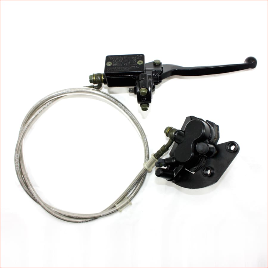 Hydraulic Front Disc Brake Caliper System + Pads 150cc 250cc PIT Trail Dirt Bike Blygo