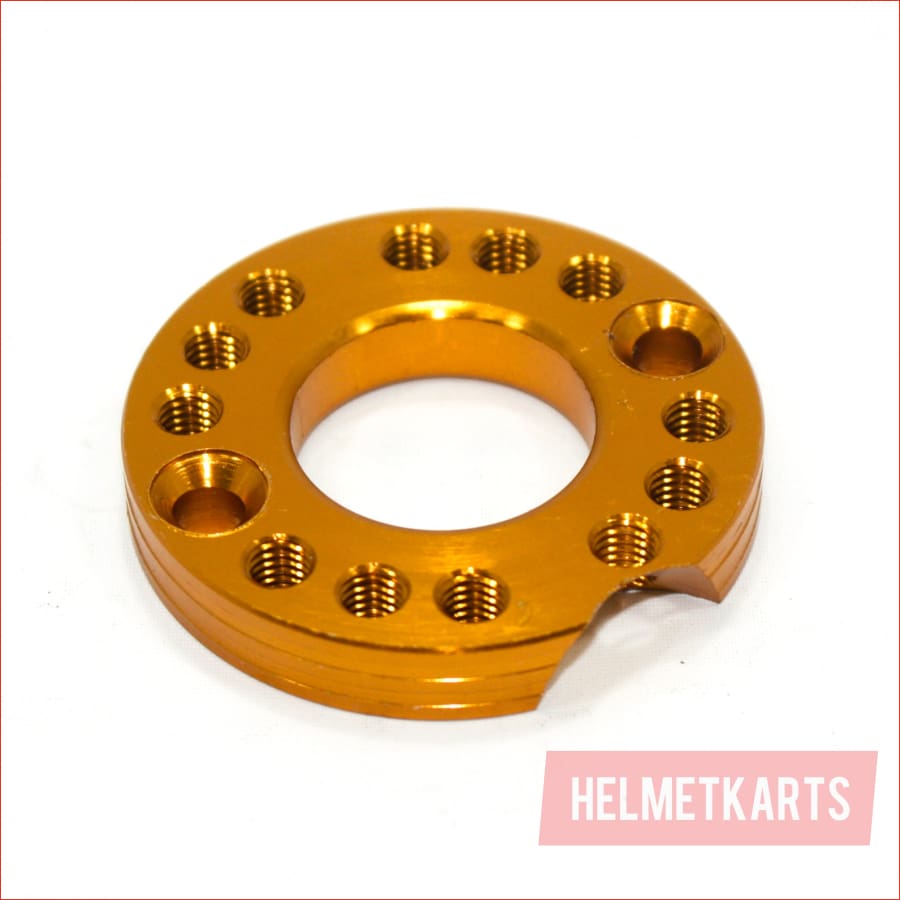 GOLD 26mm Carby Carburetor Manifold Spinner Adaptor PIT PRO Quad Dirt Bike ATV Blygo