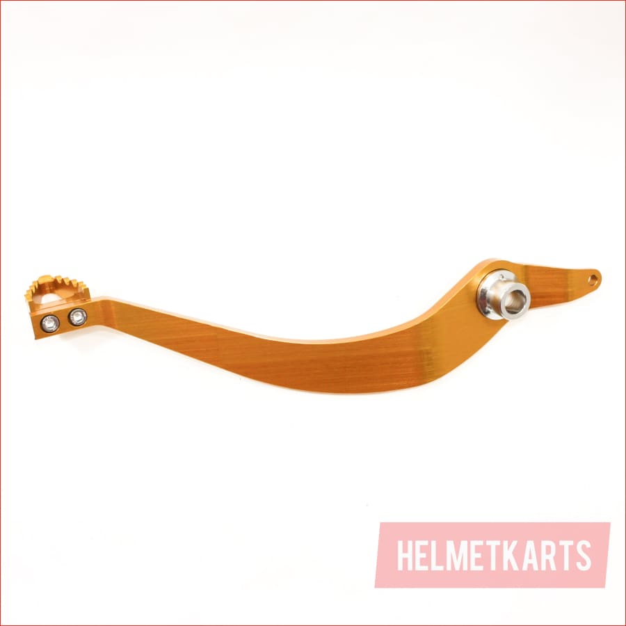 GOLD 340mm CNC Heavy Duty Foot Brake Pedal Lever 125cc 150cc PIT PRO Dirt Bike Blygo