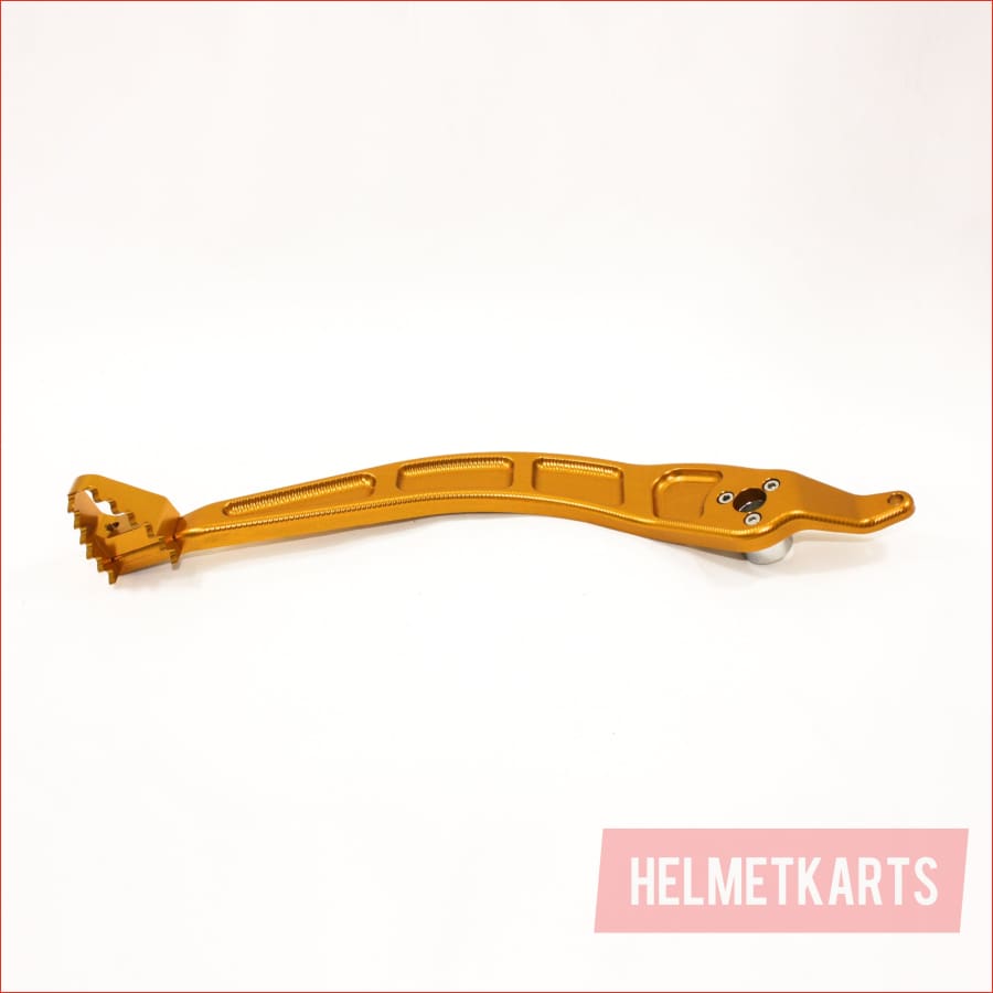GOLD 340mm CNC Heavy Duty Foot Brake Pedal Lever 125cc 150cc PIT PRO Dirt Bike Blygo