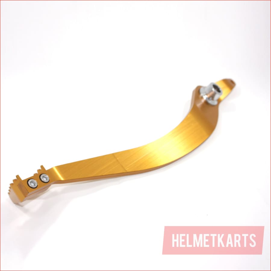 GOLD 340mm CNC Heavy Duty Foot Brake Pedal Lever 125cc 150cc PIT PRO Dirt Bike Blygo