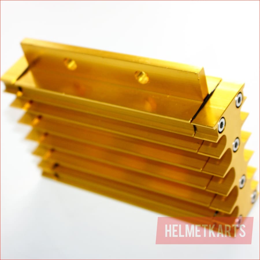 GOLD CNC Engine Oil Cooler Kit Radiator 140cc 150cc PIT PRO Trail Dirt Bike name=>New Arrival, slug=>new-arrival}, Blygo, {id=>267