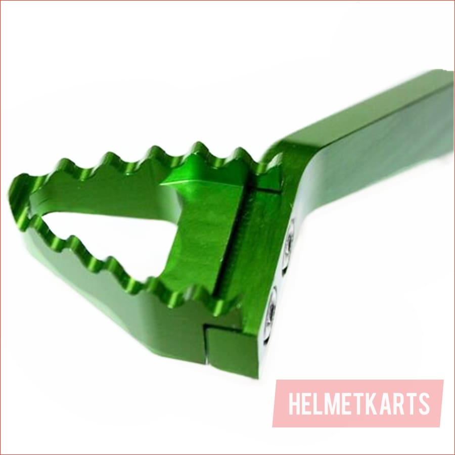 GREEN 340mm CNC Heavy Duty Foot Brake Pedal Lever 125cc 150cc PIT PRO Dirt Bike Blygo