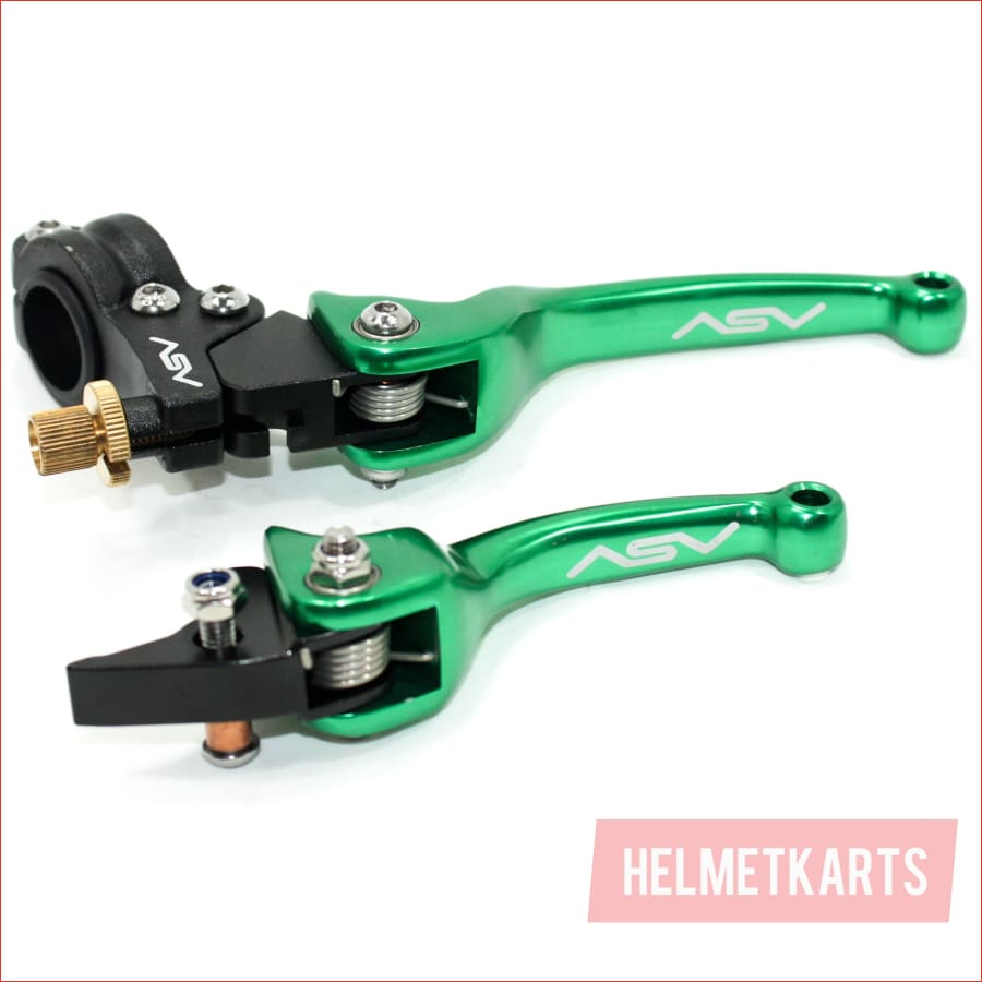 GREEN CNC Heavy Duty Clutch+ Brake Lever Set 125cc 150cc PIT PRO TRAIL DIRT BIKE Blygo