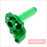 GREEN CNC Quarter Turn Quick Twist Throttle Housing Grip PIT PRO Trail Dirt Bike Blygo