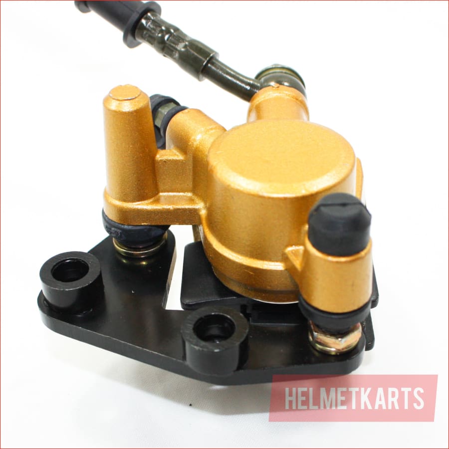 GOLD Hydraulic Front Disc Brake Caliper System Pads 110 125cc PIT PRO Dirt Bike Blygo