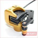 GOLD Hydraulic Front Disc Brake Caliper System Pads 110 125cc PIT PRO Dirt Bike Blygo
