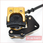 GOLD Hydraulic Front Disc Brake Caliper System Pads 110 125cc PIT PRO Dirt Bike Blygo