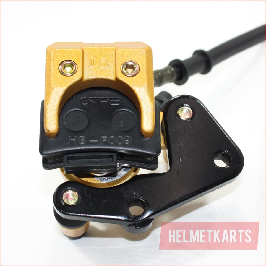 GOLD Hydraulic Front Disc Brake Caliper System Pads 110 125cc PIT PRO Dirt Bike Blygo