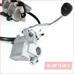 Hydraulic Front Disc Brake Caliper System + Pads 250cc PIT Trail Dirt Motor Bike Blygo
