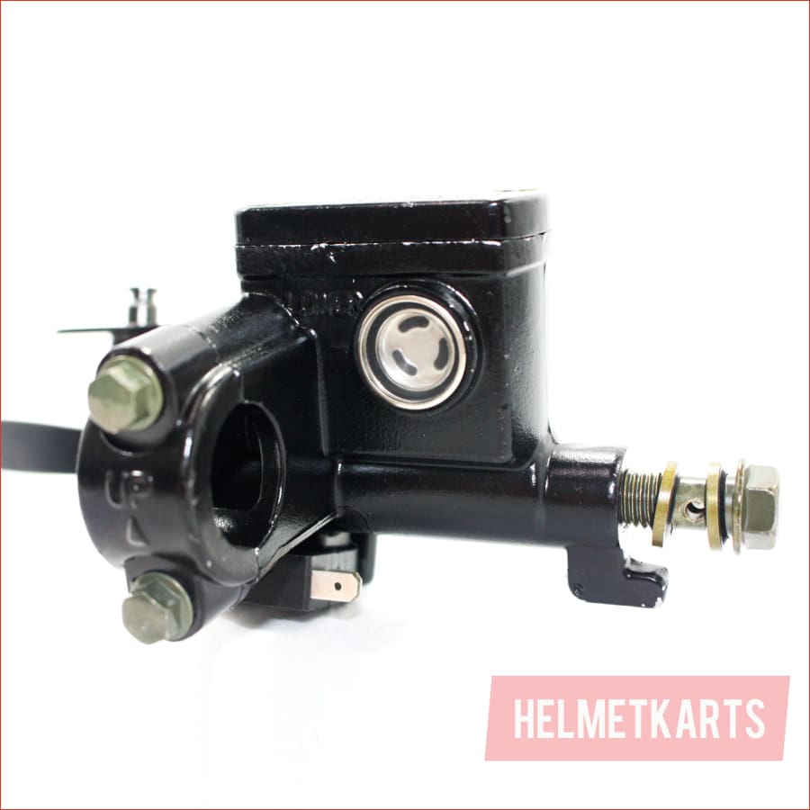 10mm Banjo Front Left Hydraulic Brake Master Cylinder with Lever PIT PRO Quad Dirt Bike ATV Blygo