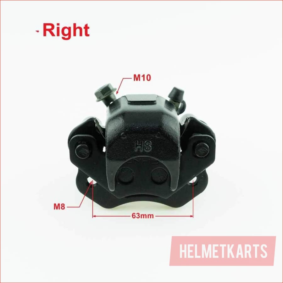 Hydraulic brake calliper (G) - Helmetkarts