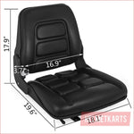 Mini truck tractor padded Seat - Helmetkarts