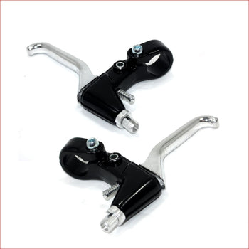 Pair Cable Brake Lever Handle Mini PIT Pocket Rocket Quad Dirt Scooter Bike ATV Blygo