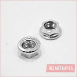 PAIR SILVER Shocker Suspension Extender Riser PIT PRO QUAD DIRT BIKE ATV BUGGY Blygo