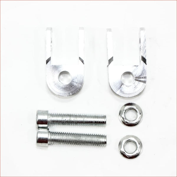 PAIR SILVER Shocker Suspension Extender Riser - Blygo, Risers ...