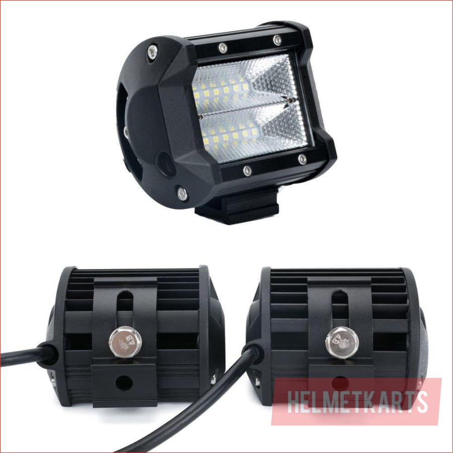 Pair (x2) LED light 4" 120 watts - Helmetkarts
