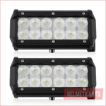 Pair (x2) LED light 4" 60 watts - Helmetkarts