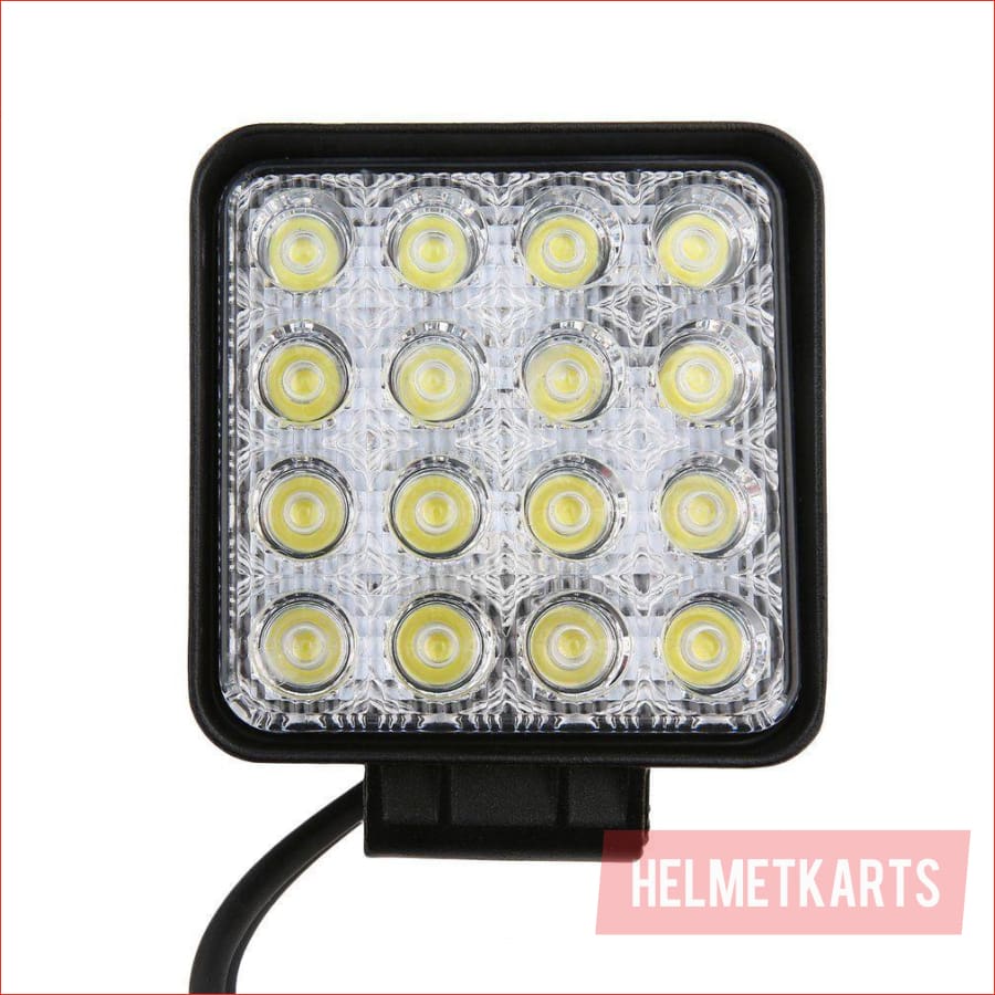 Pair (x2) LED light 4" 80 watts - Helmetkarts