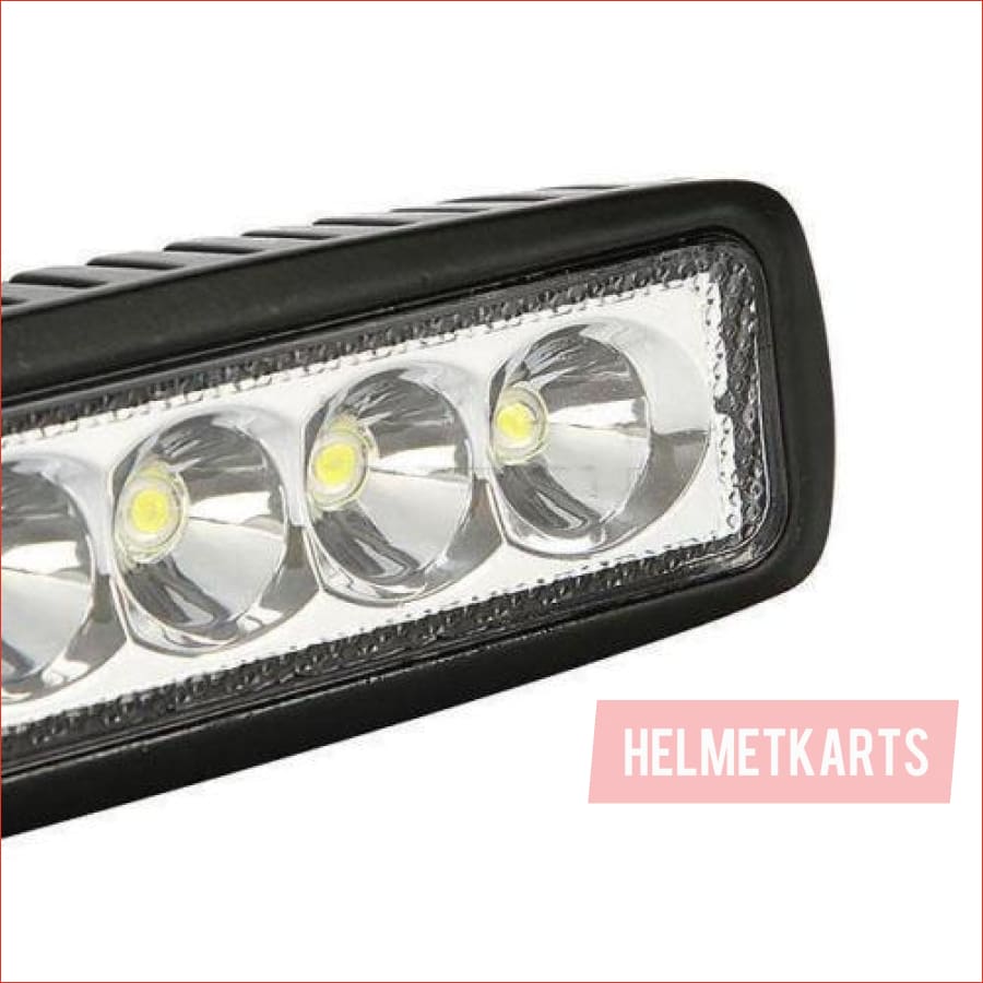 Pair (x2) LED light 6" 30 watts - Helmetkarts