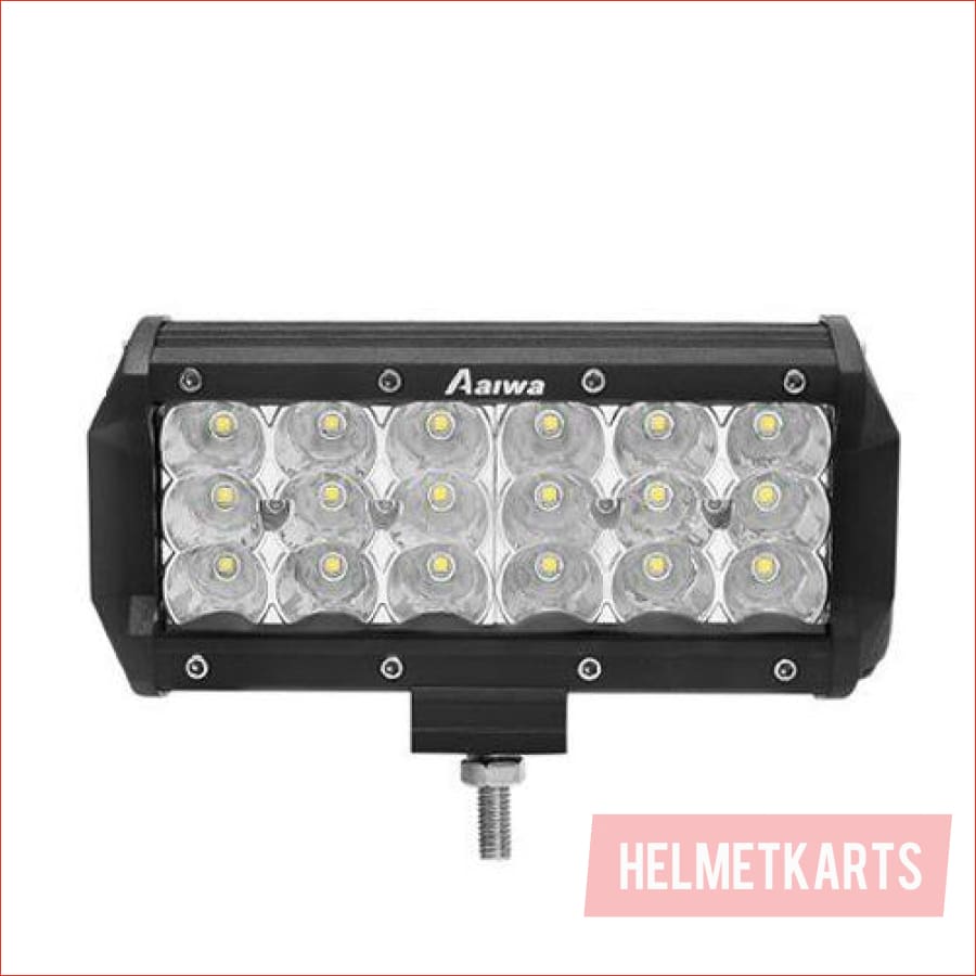 Pair (x2) LED light bar 7" 360 watts - Helmetkarts