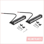 Pair (x2) LED light bar 7" 60 watts - Helmetkarts