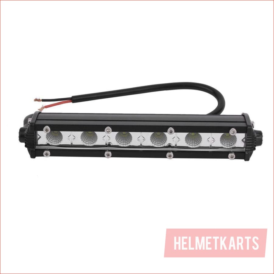 Pair (x2) LED light bar 7" 60 watts - Helmetkarts