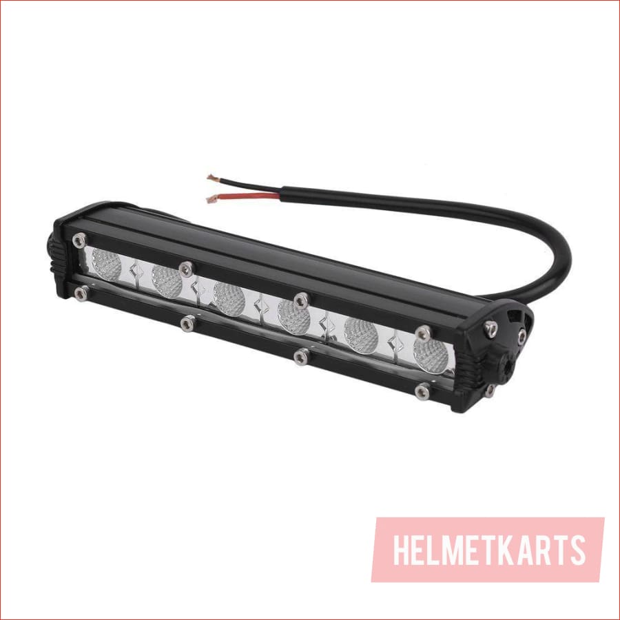 Pair (x2) LED light bar 7" 60 watts - Helmetkarts