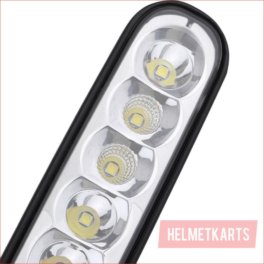 Pair (x2) LED light bar 7" 80 watts - Helmetkarts
