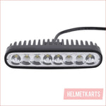 Pair (x2) LED light bar 7" 80 watts - Helmetkarts