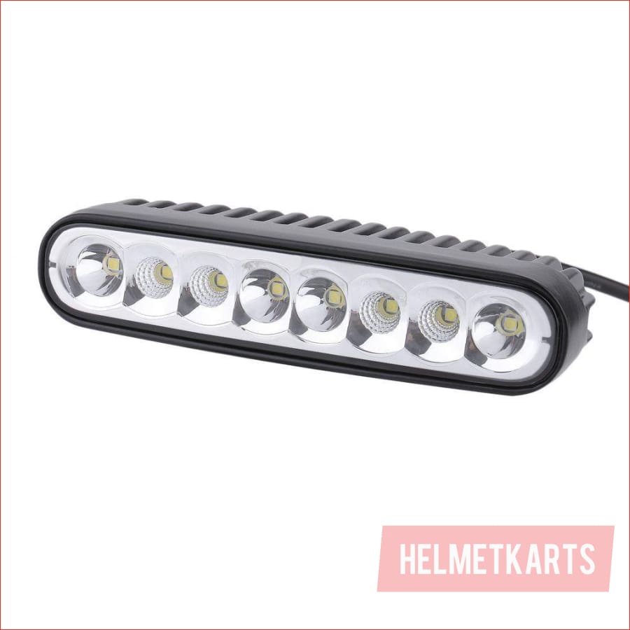 Pair (x2) LED light bar 7" 80 watts - Helmetkarts