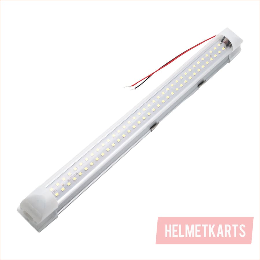 Pair (x2) White LED - 350mm - Helmetkarts