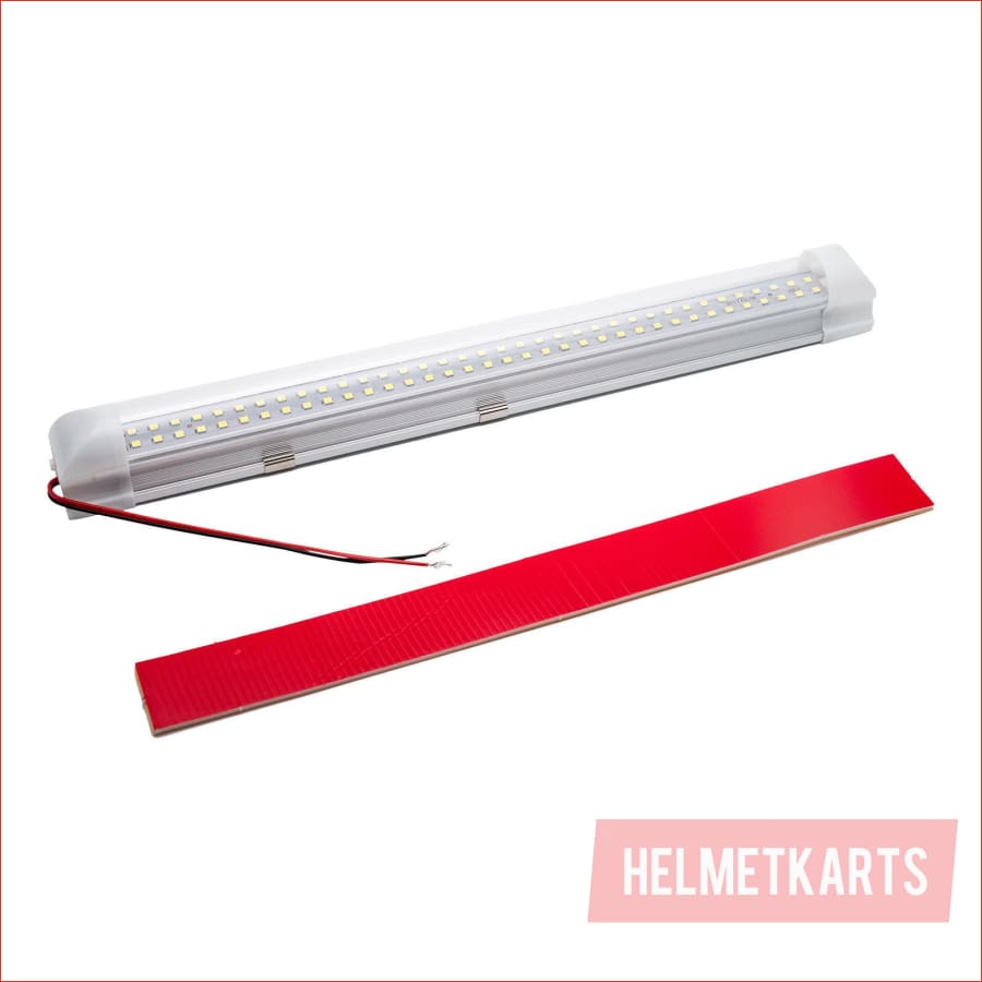 Pair (x2) White LED - 350mm - Helmetkarts