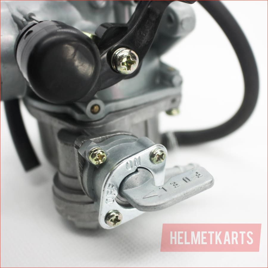 PZ 19mm Lever Choke Carb Carby Carburetor with Fuel Tap 90-110cc PIT Quad Dirt Bike ATV Buggy Blygo
